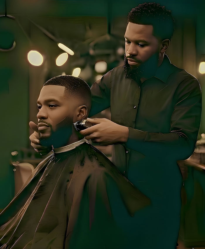 African-American fade haircut Clearwater, FL